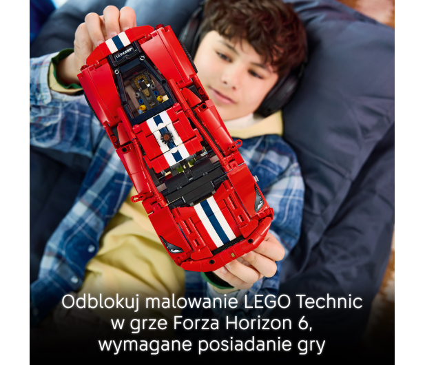 LEGO TECHNIC Samochód Ferrari 488 Pista 42235 Samochód Ferrari 48 - 1547397 - zdjęcie 8